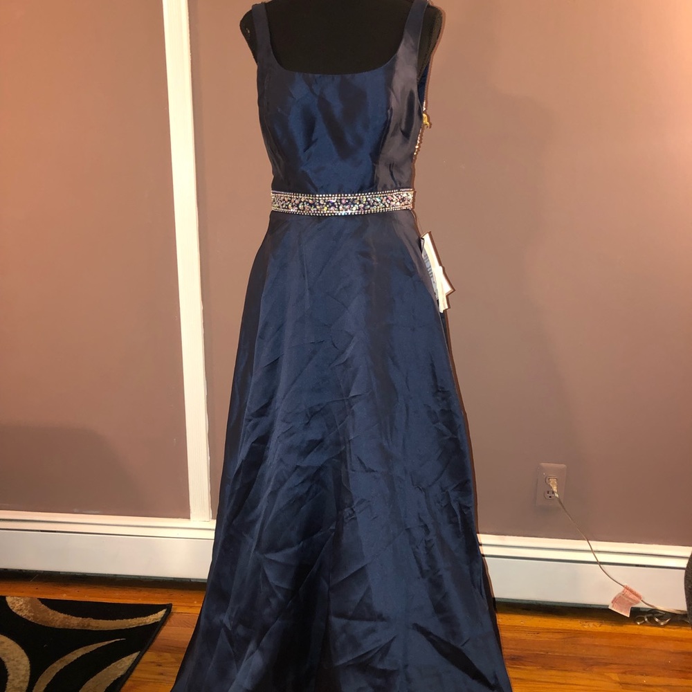 Navy Macy’s dress